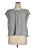 Gap 100% Cotton Gray Short Sleeve Top Size XL - photo 1