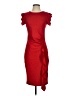 Miusol Solid Red Cocktail Dress Size S - photo 1