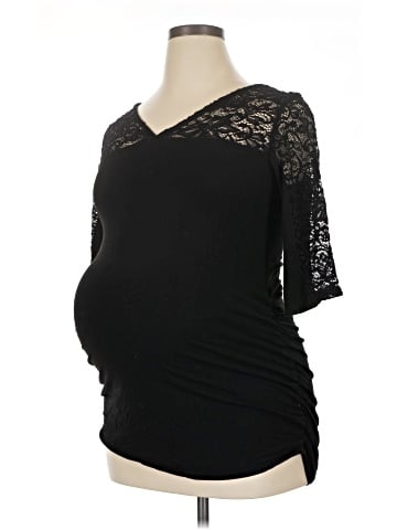 Kimi + Kai Maternity 3/4 Sleeve T-Shirt (view 1)