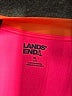 Lands' End Pink Rash Guard Size 16 - 18 - photo 3