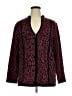 misook Burgundy Cardigan Size 1X - photo 1