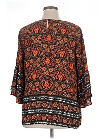 Relativity 3/4 Sleeve Blouse (view 2)