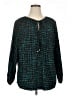 MICHAEL Michael Kors 100% Polyester Teal Long Sleeve Henley Size 1X - photo 1