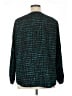 MICHAEL Michael Kors 100% Polyester Teal Long Sleeve Henley Size 1X - photo 2
