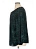 MICHAEL Michael Kors 100% Polyester Teal Long Sleeve Henley Size 1X - photo 5