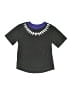 Marvel Chevron-herringbone Black Short Sleeve T-Shirt Size 4 - photo 1