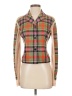 Acne Studios Plaid Green Tartan Mesh Panel Blouse Size S (estimated) - photo 1