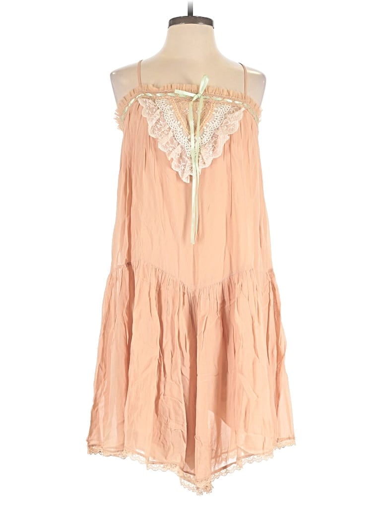 Pre-owned Anthropologie Romper In Tan