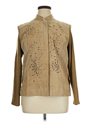 Coldwater Creek Leather Jacket (view 1)
