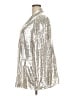 The Drop 100% Polyester Metallic Silver Blazer Size 3X - photo 5