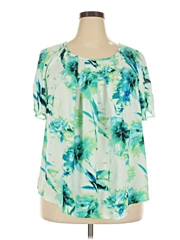 Apt. 9 Short Sleeve Blouse (view 1)