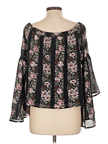 Flying Tomato 3/4 Sleeve Blouse (view 2)