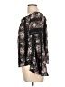 Flying Tomato 100% Polyester Black 3/4 Sleeve Blouse Size L - photo 5