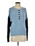 American Eagle Outfitters Color Block Blue Pullover Sweater Size S - photo 1