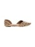 Sheln Animal Print Tan Flats Size 7 1/2 - photo 1