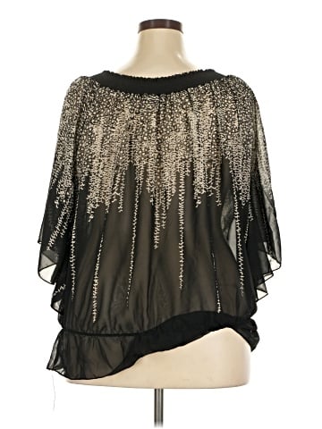 Janette Plus 3/4 Sleeve Blouse (view 2)
