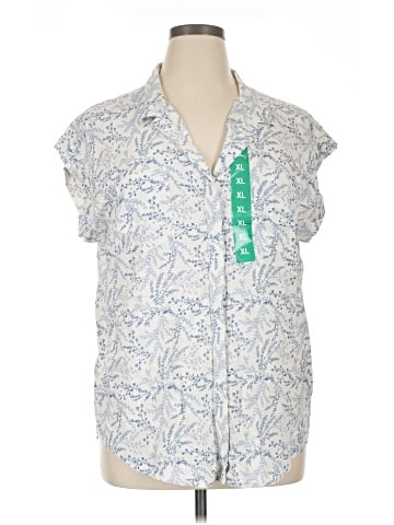 Jachs Girlfriend Sleeveless Button-Down Shirt (view 1)