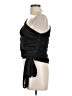 Left Coast by Dolan 100% Polyester Black 3/4 Sleeve Blouse Size L - photo 5