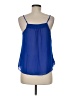 Style Loft 100% Polyester Blue Sleeveless Blouse Size M - photo 2