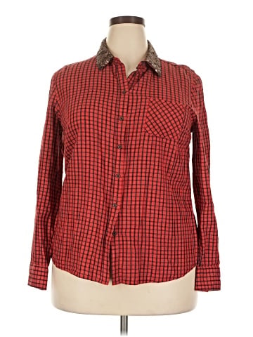 Merona Long Sleeve Button-Down Shirt (view 1)