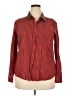 Merona 100% Cotton Houndstooth Red Long Sleeve Button-Down Shirt Size XXL - photo 1