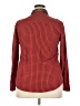Merona 100% Cotton Houndstooth Red Long Sleeve Button-Down Shirt Size XXL - photo 2
