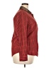 Merona 100% Cotton Houndstooth Red Long Sleeve Button-Down Shirt Size XXL - photo 4