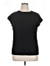 Automet Solid Black Sleeveless T-Shirt Size XL - photo 1