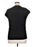 Automet Solid Black Sleeveless T-Shirt Size XL - photo 2