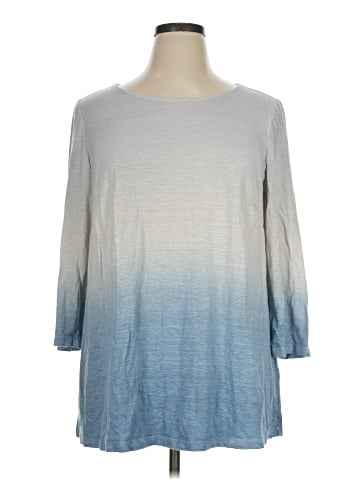 Lafayette 148 New York 3/4 Sleeve T-Shirt (view 1)