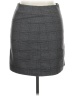 Ann Taylor LOFT Plaid Gray Formal Skirt Size 14 - photo 1