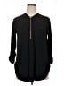 Zenana Black Long Sleeve Blouse Size XL - photo 1