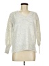Ann Taylor LOFT Silver Pullover Sweater Size M - photo 1