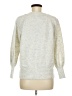 Ann Taylor LOFT Silver Pullover Sweater Size M - photo 2