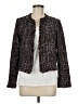 Calvin Klein Tweed Burgundy Blazer Size 6 - photo 1
