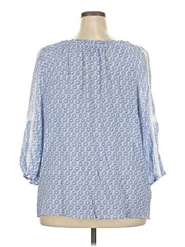 I.N. Studio 3/4 Sleeve Blouse (view 2)