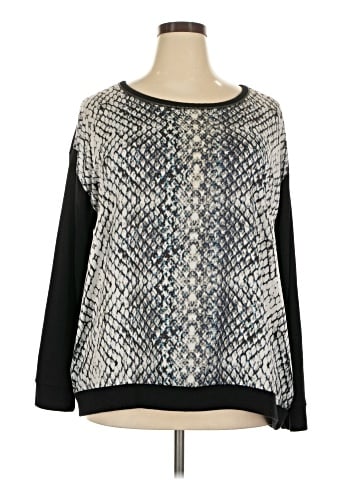 DKNY Jeans 3/4 Sleeve Top (view 1)
