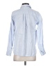 Athleta 100% Linen Blue Long Sleeve Button-Down Shirt Size XXS - photo 2