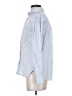 Athleta 100% Linen Blue Long Sleeve Button-Down Shirt Size XXS - photo 5
