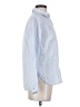 Athleta 100% Linen Blue Long Sleeve Button-Down Shirt Size XXS - photo 4