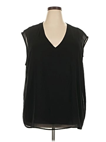 Calvin Klein Sleeveless Blouse (view 1)