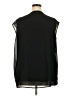 Calvin Klein 100% Polyester Black Sleeveless Blouse Size 2X - photo 2