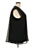Calvin Klein 100% Polyester Black Sleeveless Blouse Size 2X - photo 4