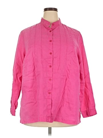 Totonko 3/4 Sleeve Button-Down Shirt (view 1)