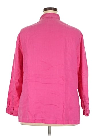 Totonko 3/4 Sleeve Button-Down Shirt (view 2)