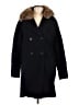 Vince. Solid Blue Black Coat Size M - photo 1