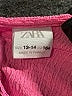 Zara 100% Polyester Solid Pink Romper Size 13 - 14 - photo 3