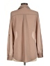 Sans Souci 100% Polyester Tan Long Sleeve Blouse Size M - photo 2