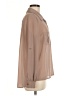 Sans Souci 100% Polyester Tan Long Sleeve Blouse Size M - photo 4