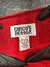Chico's Design Red Long Sleeve Top Size XL (3) - photo 7